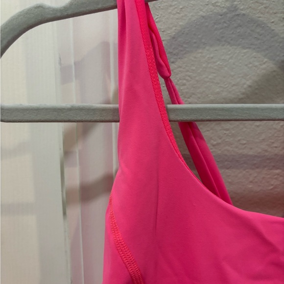 Free People Movement Righteous Runsie Flamingo Fizz Pink Neon Size Large NWOT - Picture 5 of 11